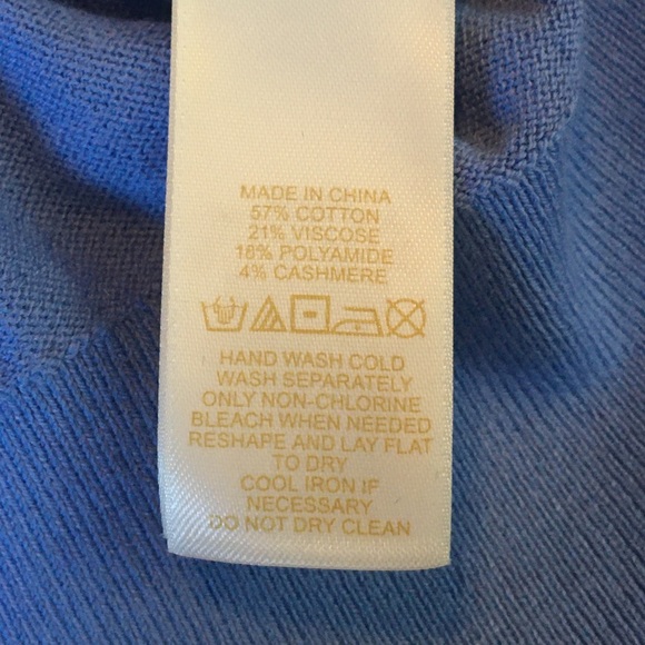 Periwinkle Bow Cardigan Rhinestone Buttons - Picture 6 of 6